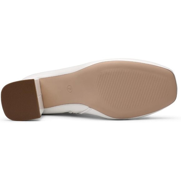 Women's Gogo Boots, Square Toe  Chunky Knee High Boots For Women - Picture 5 of 7